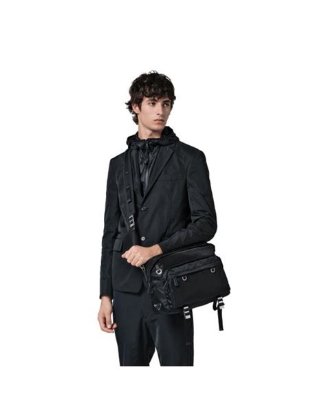 prada technical fabric messenger bag|prada messenger bag sale.